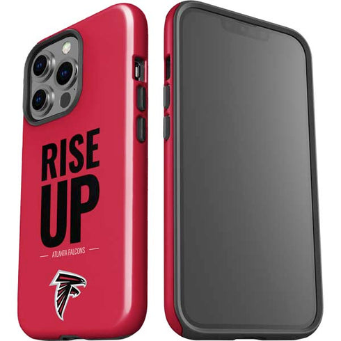 NFL Atlanta Falcons Team Motto iPhone 15 Pro Impact Case
